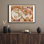 Puzzle Mappamondo Antico