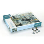 Puzzle Monet 1000 Pezzi Barche Sulla Senna