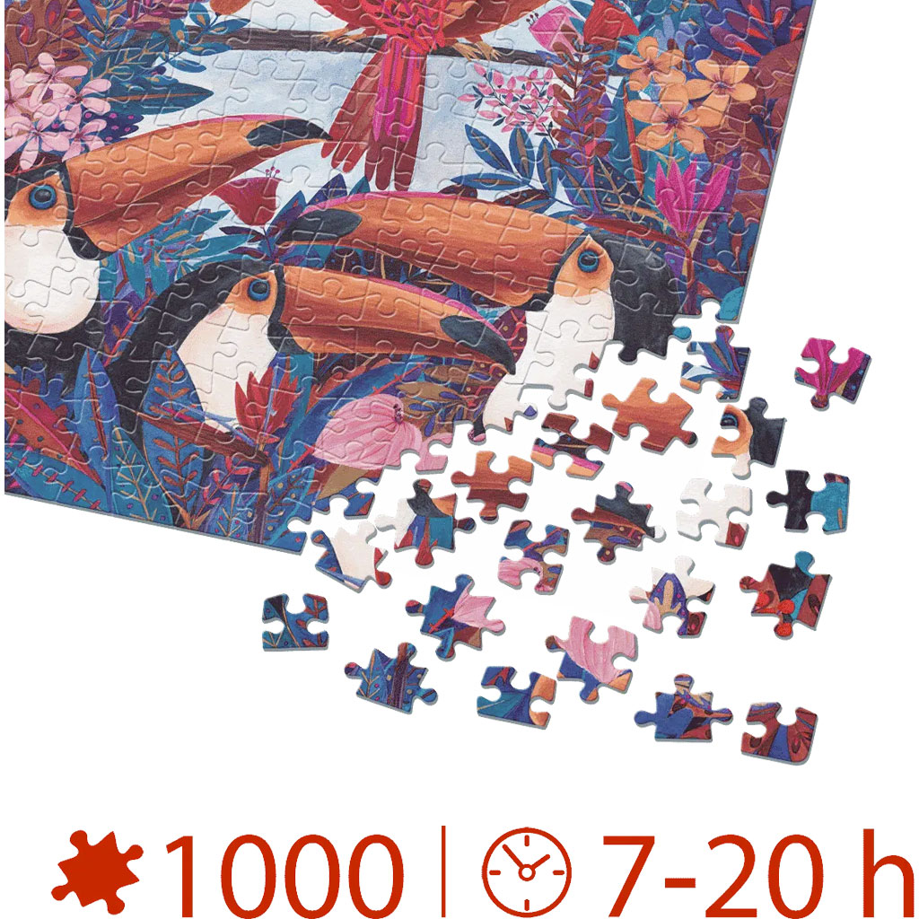 Puzzle Pappagalli D Toys