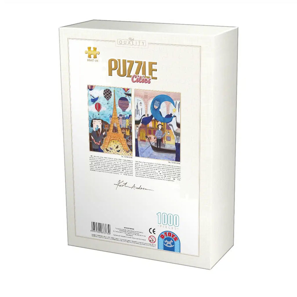 Puzzle Parigi Scatola