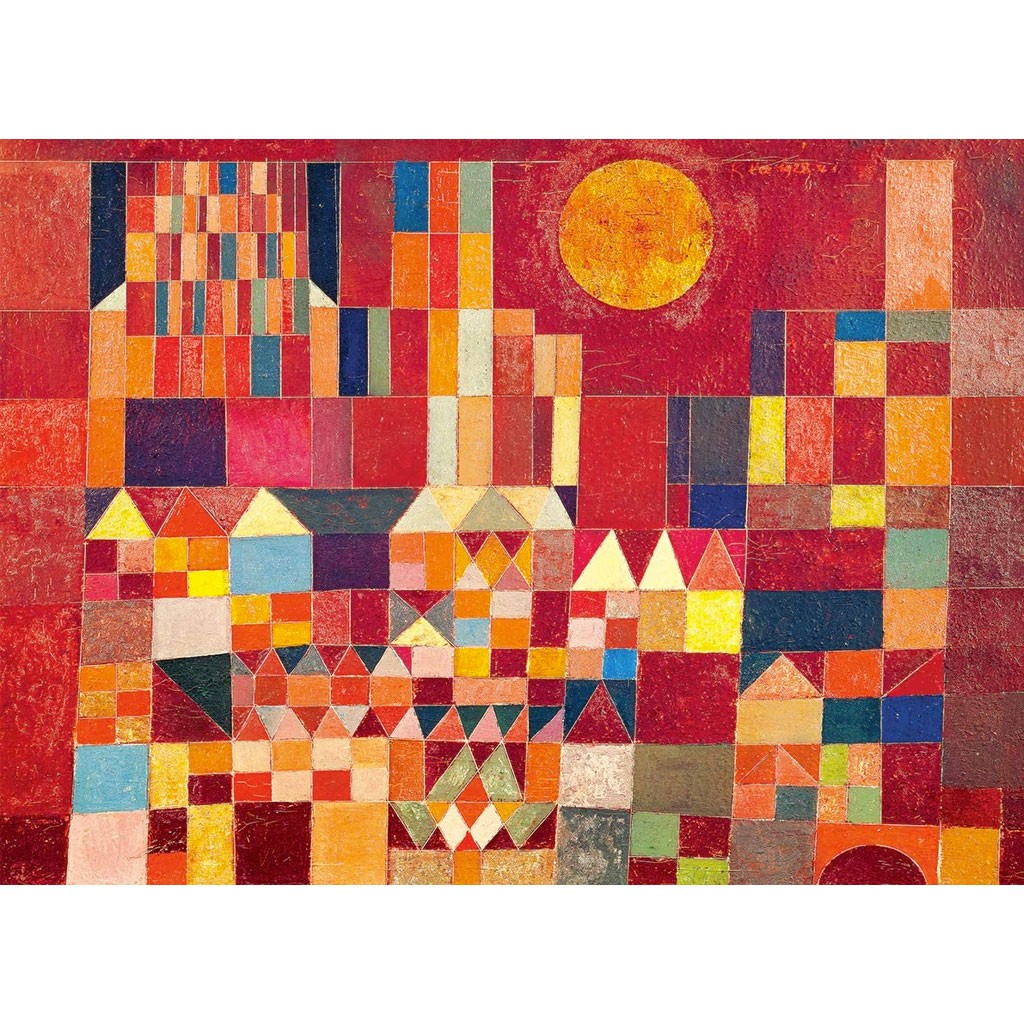 Puzzle Paul Klee Castle and Sun