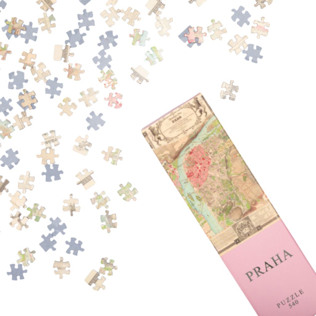 Puzzle Praga Mappa Antica
