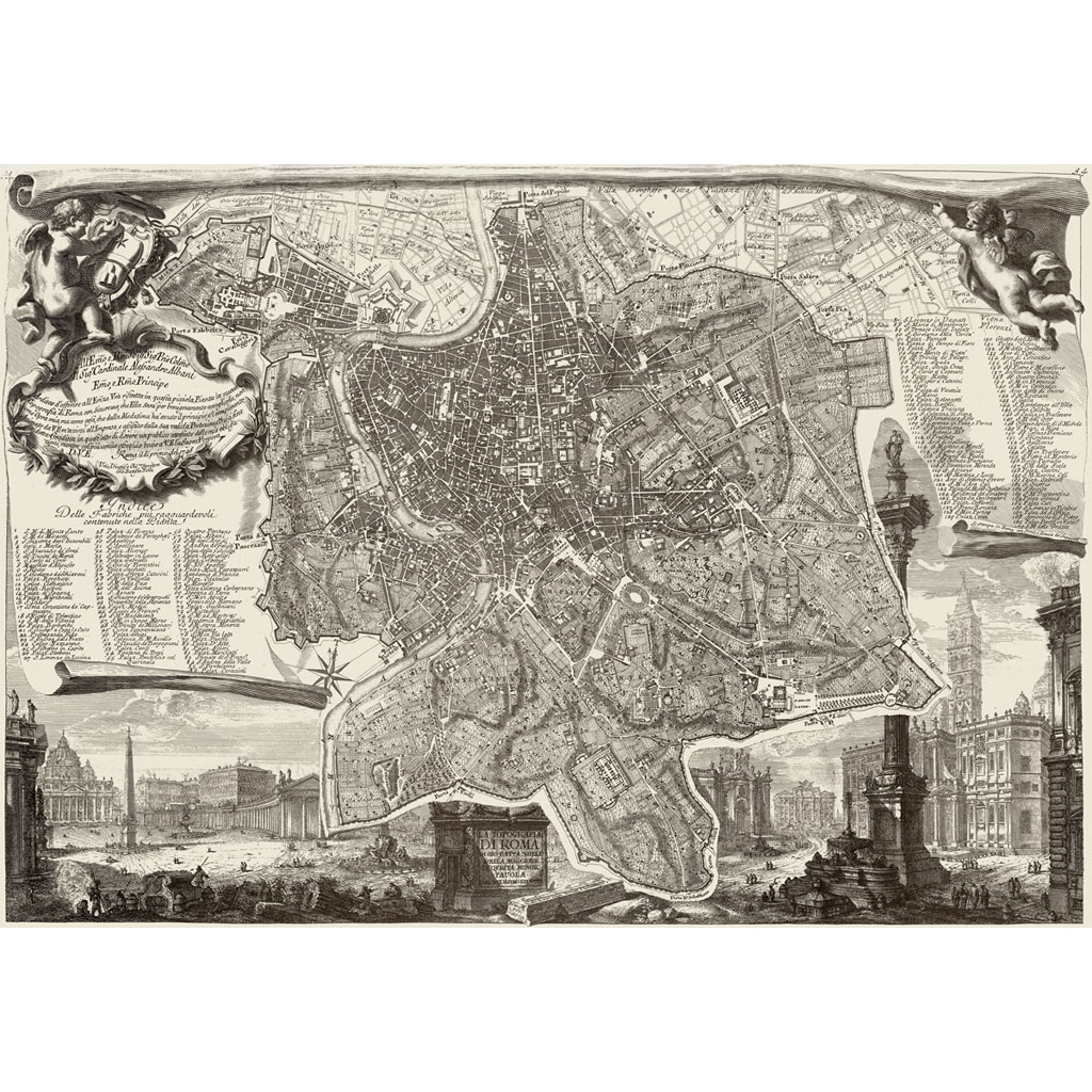 Puzzle Roma Bianco E Nero