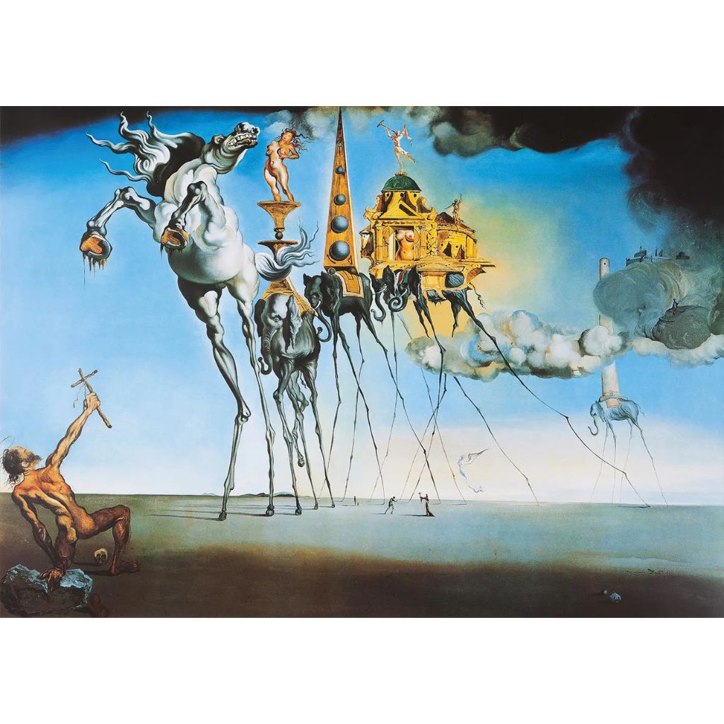 Salvador Dali's The Temptation of San Antonio 1000-Piece Puzzle.jpg
