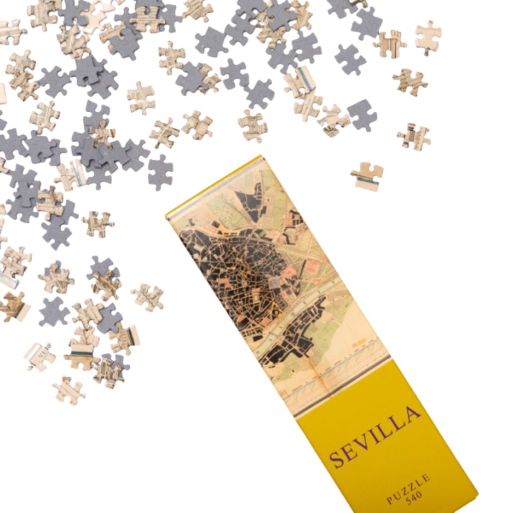 Puzzle Sevilla Mappa Antica