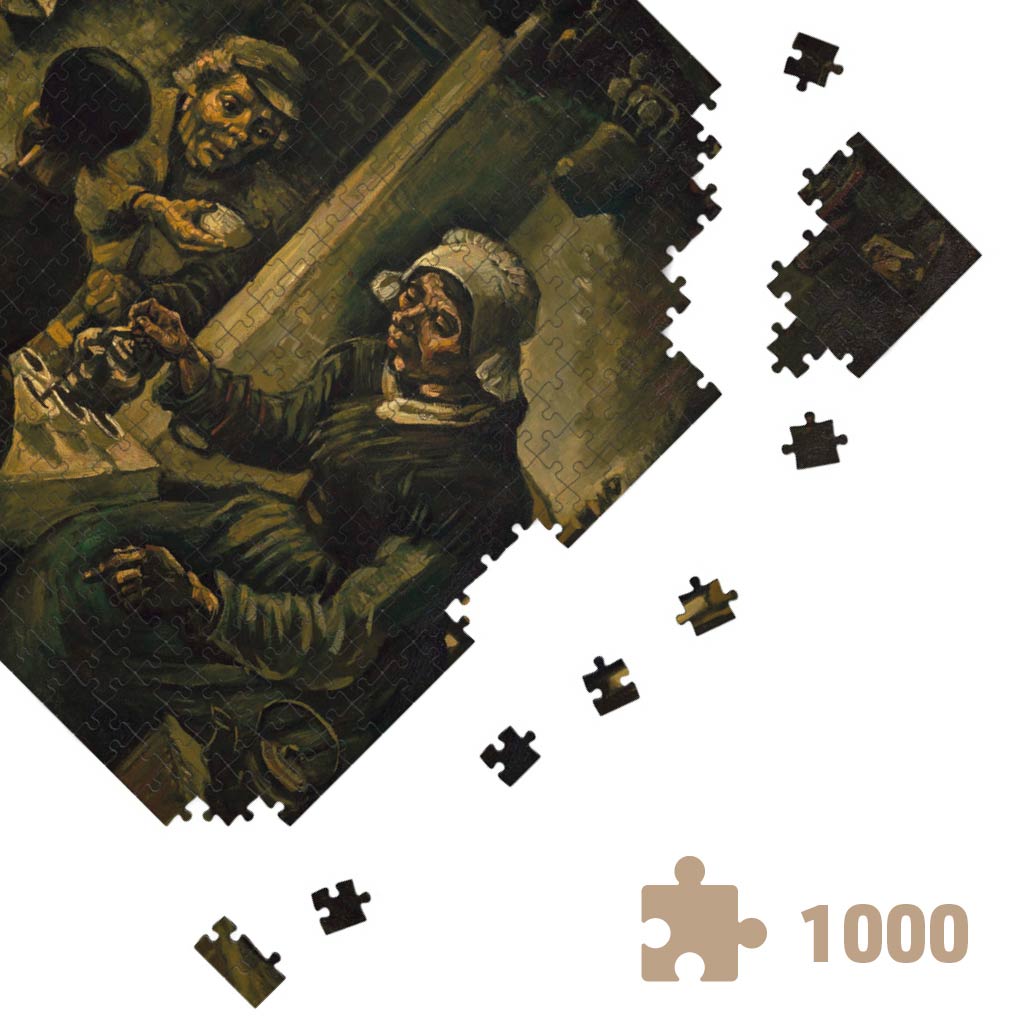 Puzzle Van Gogh Mangiatori Di Patate Tasselli