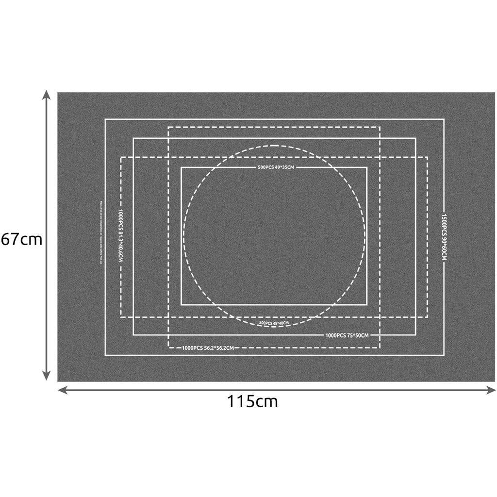 Tappeto Puzzle In Feltro