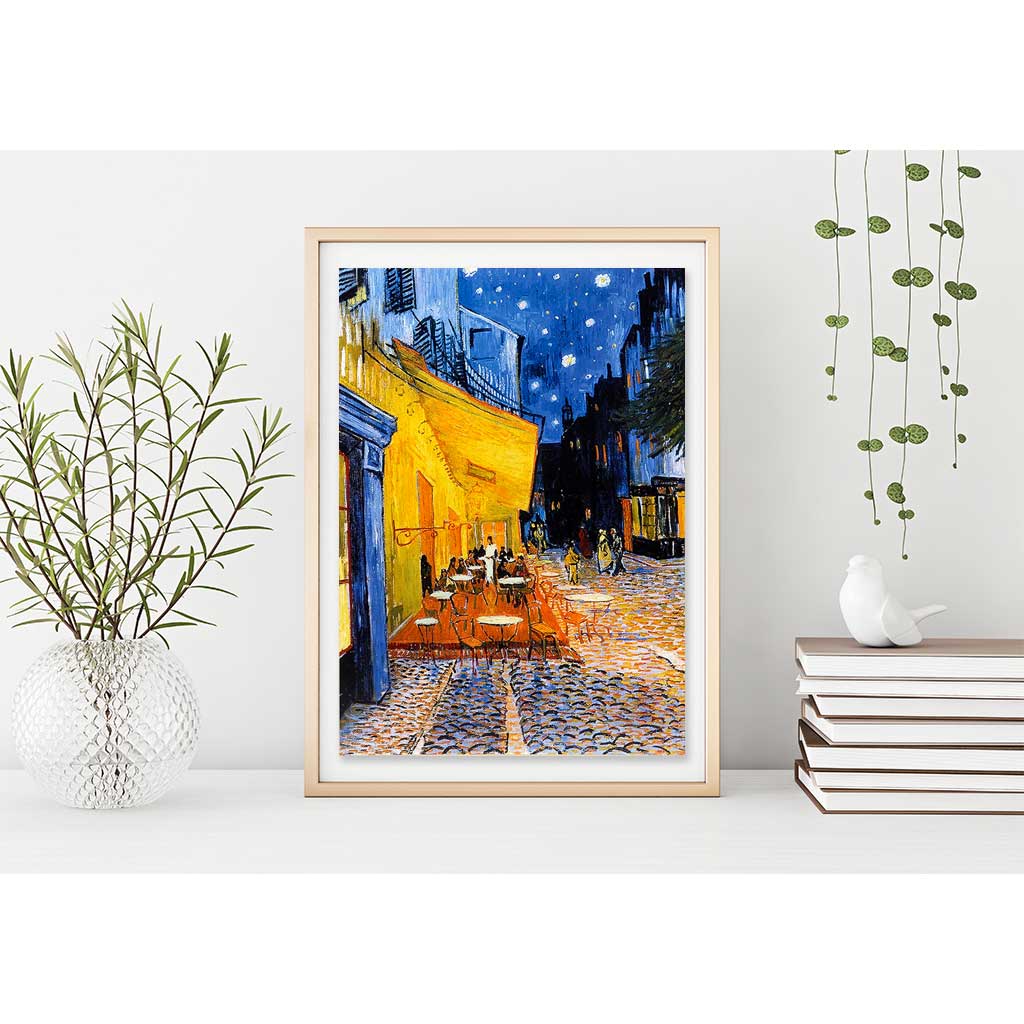 Van Gogh Arles Cafe Terace Puzzle 1000 Pezzi Cornice